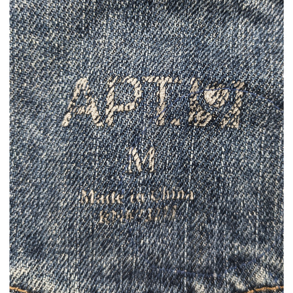 Refreshed - Apt. 9 Upcycled Denim Jacket Size M - Picture 6 of 8